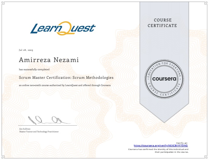 Card 2 Certificate